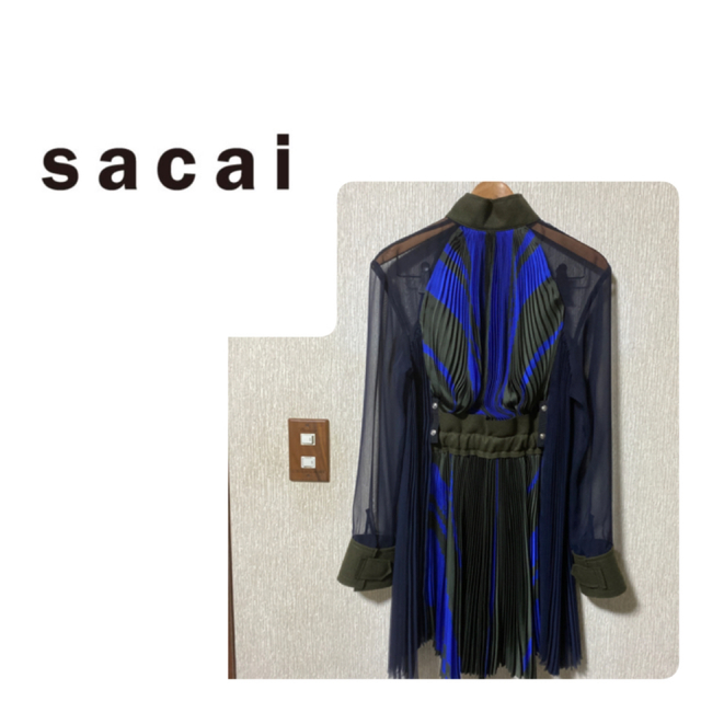 sacai¨変形プリーツブラウス | www.fleettracktz.com