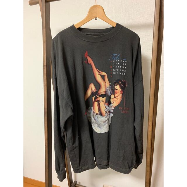 Tシャツ/カットソー(七分/長袖)DAIRIKU  「Pinup Girl」 ロンT