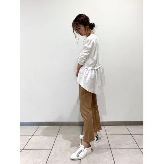 ほぼ新品＊佐田真由美さん着 BARNYARDSTORM ジップカットポンチパンツ