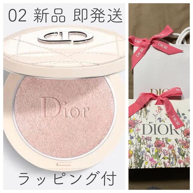 Dior(ディオール)のDior ディオールスキン クチュール ルミナイザー 02 ピンクグロウ 新品 コスメ/美容のベースメイク/化粧品(フェイスカラー)の商品写真