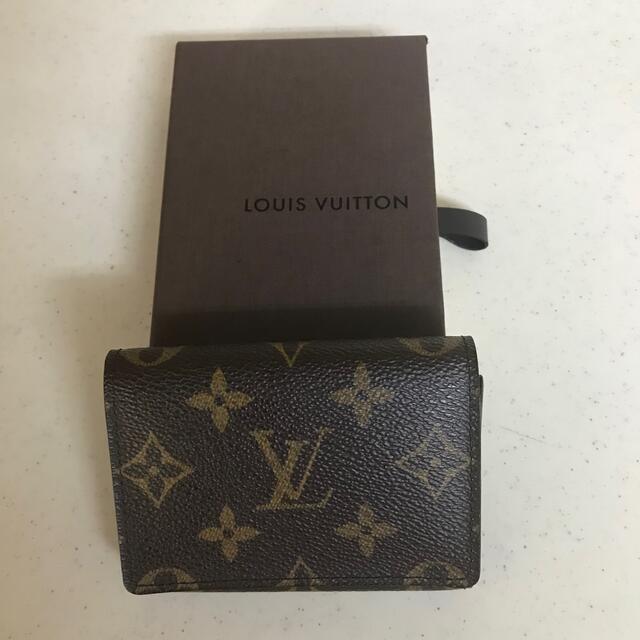 美品》LOUIS VUITTON モノグラム 名刺入れ - 名刺入れ/定期入れ