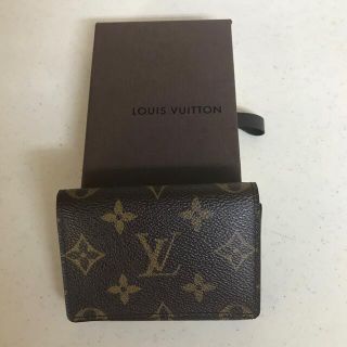 ルイヴィトン(LOUIS VUITTON)の《美品》LOUIS VUITTON モノグラム 名刺入れ(名刺入れ/定期入れ)