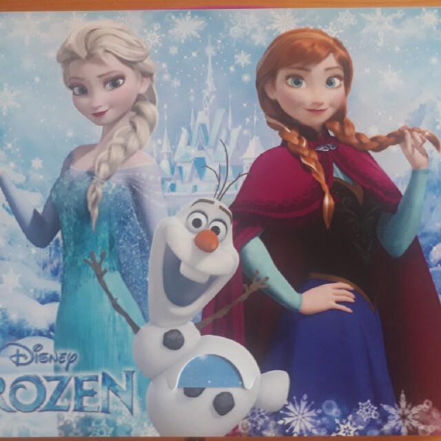 Disney(ディズニー)のアナと雪の女王　水でかけるおけいこセット キッズ/ベビー/マタニティのおもちゃ(知育玩具)の商品写真