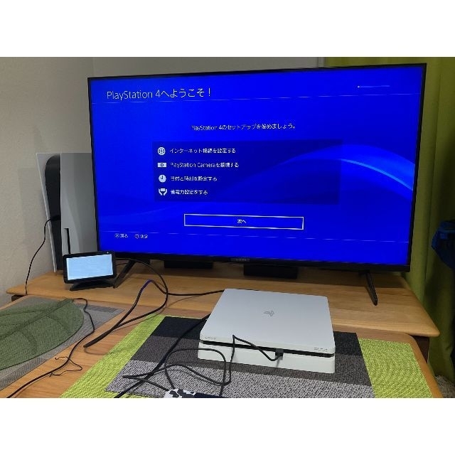 PlayStation4(プレイステーション4)の[SSD]PlayStation4 500GB CUH-2000A PS4 エンタメ/ホビーのゲームソフト/ゲーム機本体(家庭用ゲーム機本体)の商品写真