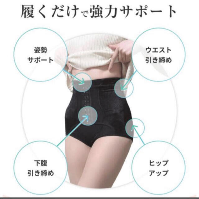 ギュギュギュ　GYU GYU GYU  L  モンステラ　新品未使用　ブラック