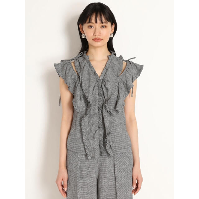 【レディース】 snidel - 新品未使用 SNIDEL ダブルフリルブラウスの通販 by ☆出品しているものは全て正規品です☆|スナイデルならラクマ サイズ