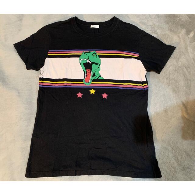 saint laurent 17ss ダイナソープリントtシャツ