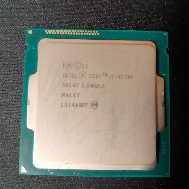 Intel Core i7 4770k ＆ メモリ4GB×4（16GB）セットスマホ/家電/カメラ