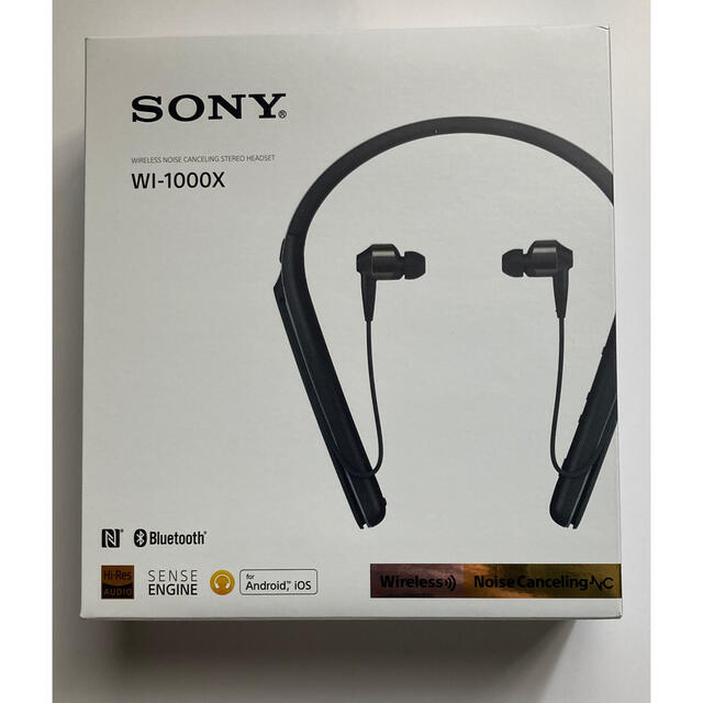 【SONY】WI-1000X Bluetoothノイズキャンセルイヤホン