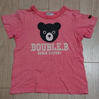 ダブルビー(DOUBLE.B)のTシャツ【110】ミキハウス(Tシャツ/カットソー)