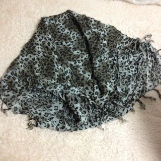 イング(INGNI)のヒョウ柄のストール(ストール/パシュミナ)