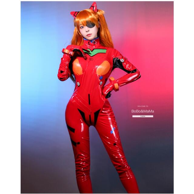 EVA エヴァンゲリオン アスカ・ラングレー 戦闘服 コスプレ