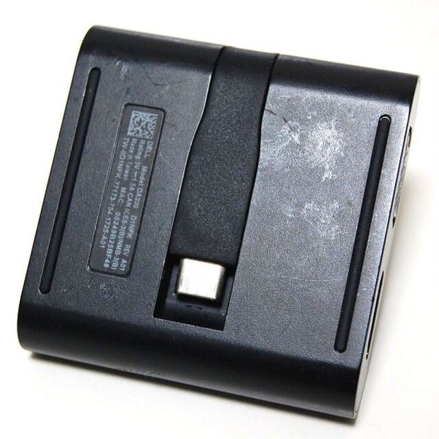 DELL(デル)のDELL デル DA200 USB-C-HDMI/VGA/イーサネット/USB スマホ/家電/カメラのPC/タブレット(PC周辺機器)の商品写真