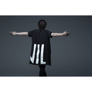 ユリウス(JULIUS)のNILoS 18SS ニルズ SPYAIR IKEコラボ 家紋ロング丈カットソー(Tシャツ/カットソー(半袖/袖なし))