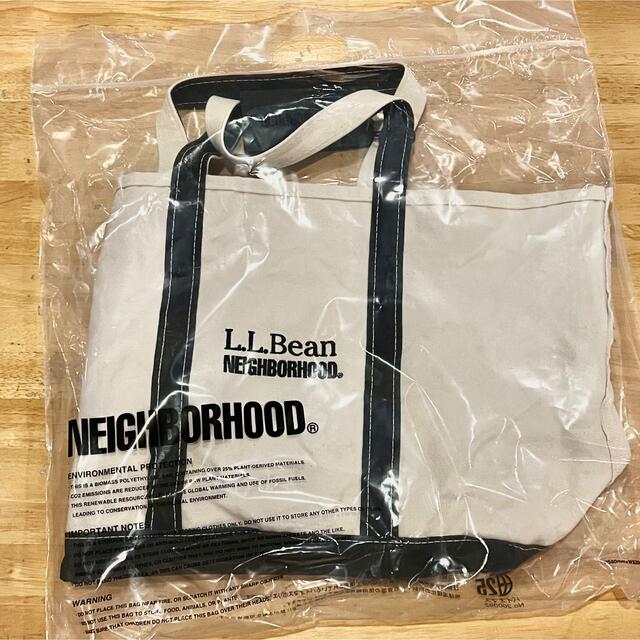 L neighborhood l.l.bean tote bag black