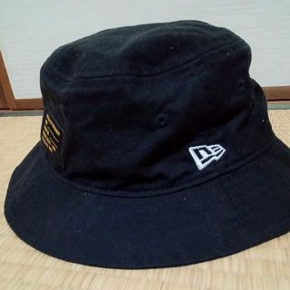 ニューエラー(NEW ERA)のNEW ERA　バケットハット　黒　 (ラージ- Xラージサイズ)(ハット)