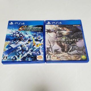 バンダイ(BANDAI)のSDガンダム ジージェネレーション ジェネシス PS4 &　モンスターハンター(家庭用ゲームソフト)