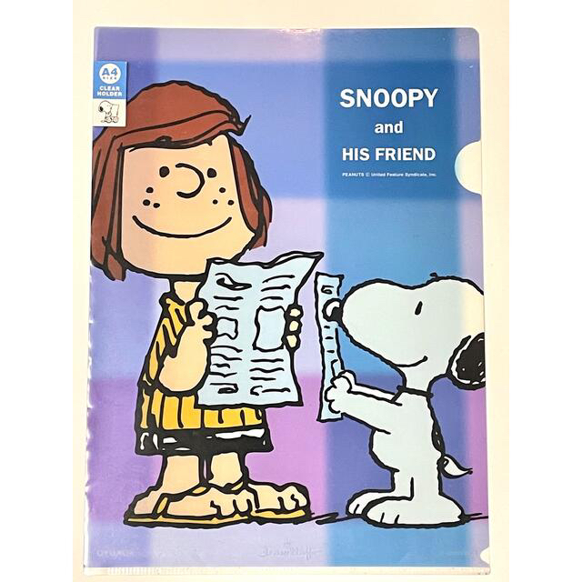 SNOOPY(スヌーピー)のスヌーピー クリアファイルセットA インテリア/住まい/日用品の文房具(ファイル/バインダー)の商品写真