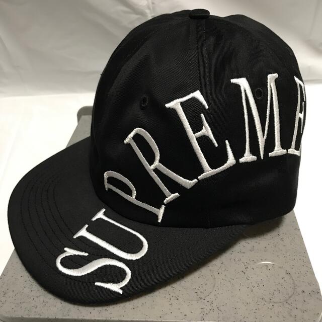 黒 USA製 supreme シュプリーム キャップ