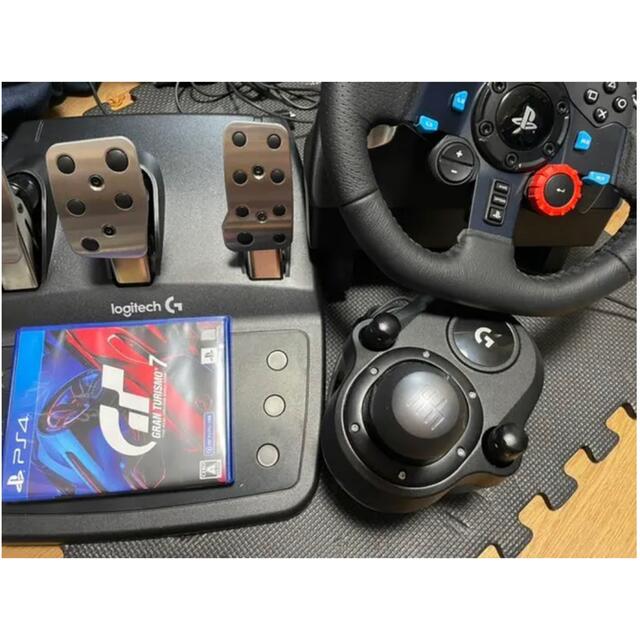 G29ハンコン　ロジクールシフター　gt7ソフト　セット