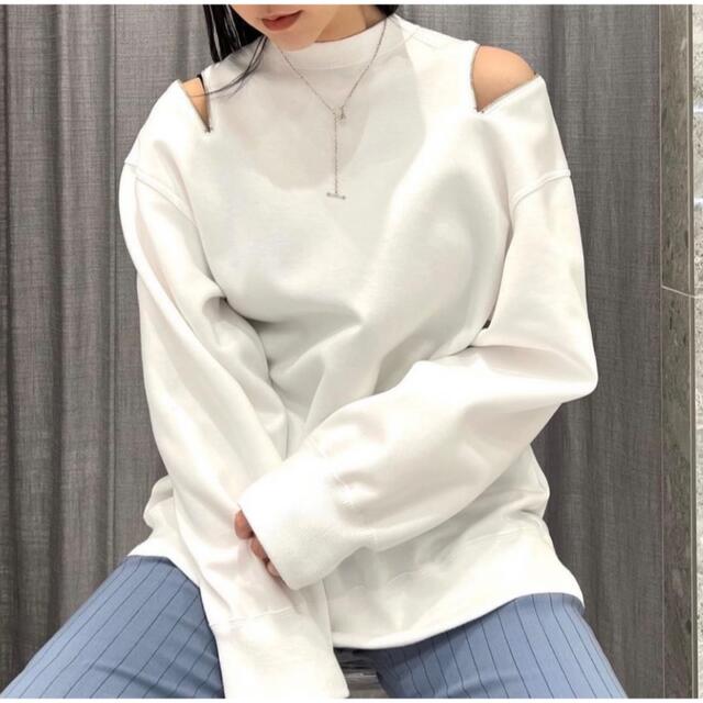 LE CIEL BLEU(ルシェルブルー)の【 k 様 専用 】Zip Detail Sweatshirt( Black ) レディースのトップス(トレーナー/スウェット)の商品写真