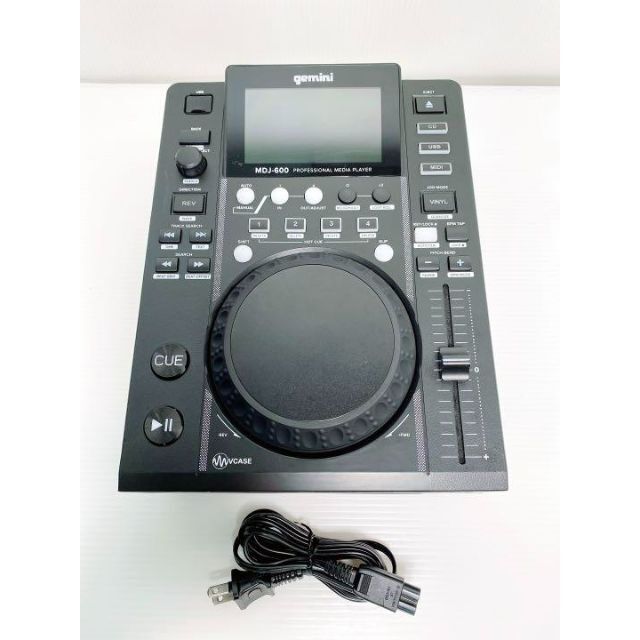 19700円 【良品】GEMINI MDJ-600 DJ機器 CD/USBメディアプレーヤー