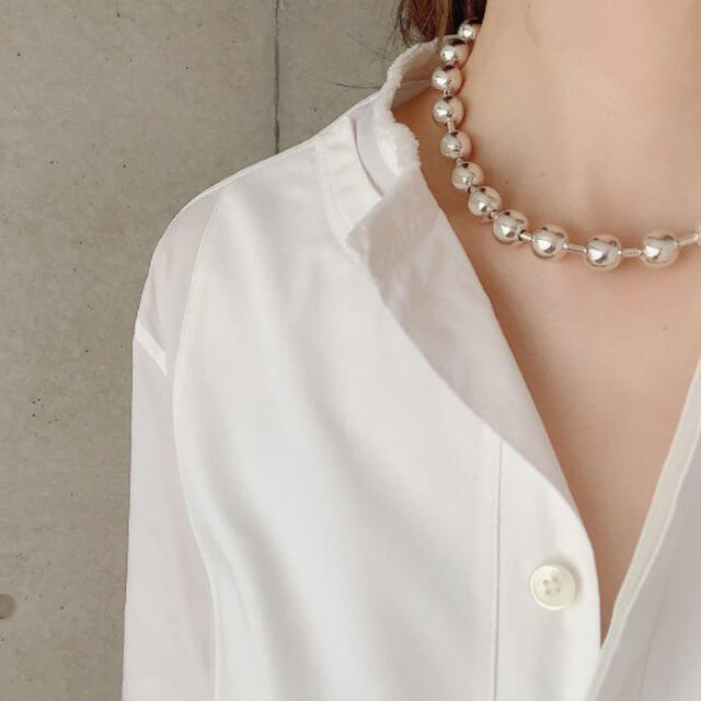 DEUXIEME CLASSE(ドゥーズィエムクラス)の新品未使用★チエコプラス　CHIEKO† Big ball necklace匿名 レディースのアクセサリー(ネックレス)の商品写真