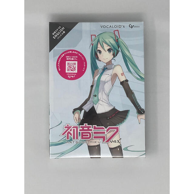 【未使用品】初音ミク　V4Xバンドル 楽器のDTM/DAW(ソフトウェア音源)の商品写真