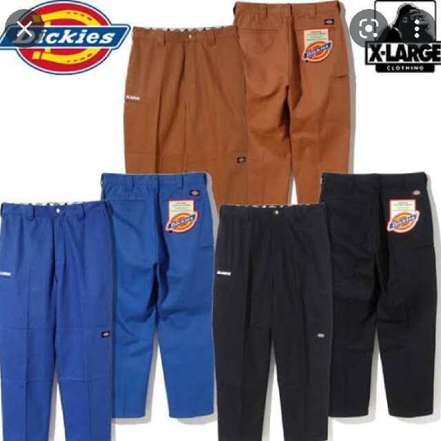 XLARGE(エクストララージ)の~X-large✕Dickies~Work Jacket&pants Blue メンズのジャケット/アウター(Gジャン/デニムジャケット)の商品写真