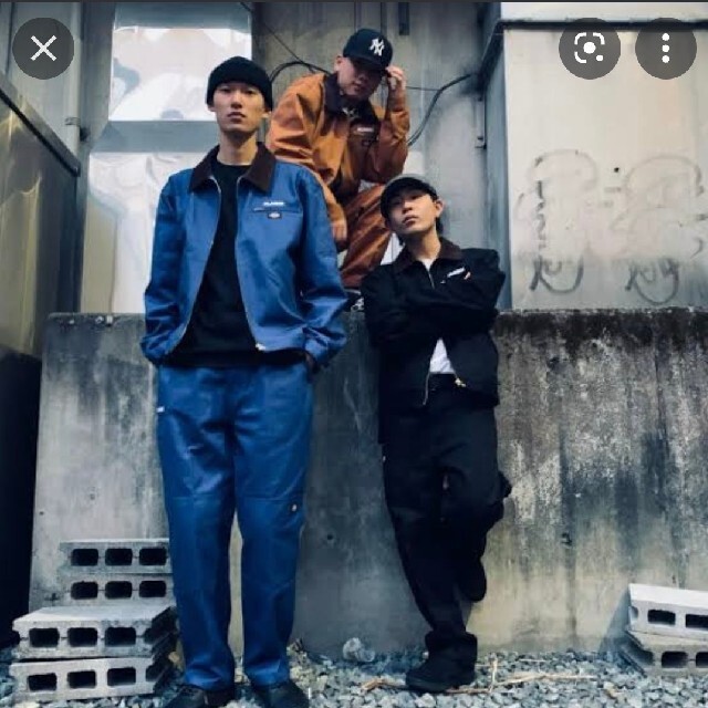 X-large✕Dickies~Work Jacket&pants Blue 【SEAL限定商品】 vivacf.net