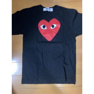 コムデギャルソン(COMME des GARCONS)の値下げ　COMME des GARCONS PLAY ビックロゴ　Tシャツ(Tシャツ/カットソー(半袖/袖なし))