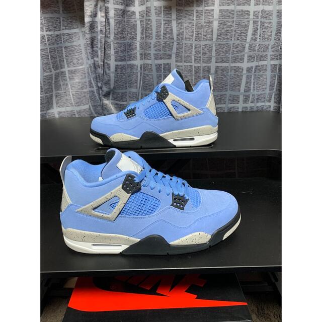 新品未使用Nike Air Jordan 4 "University Blue"メンズ