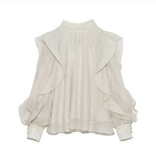 スナイデル(SNIDEL)のSNIDEL♡オーガンシースルーブラウス(シャツ/ブラウス(長袖/七分))