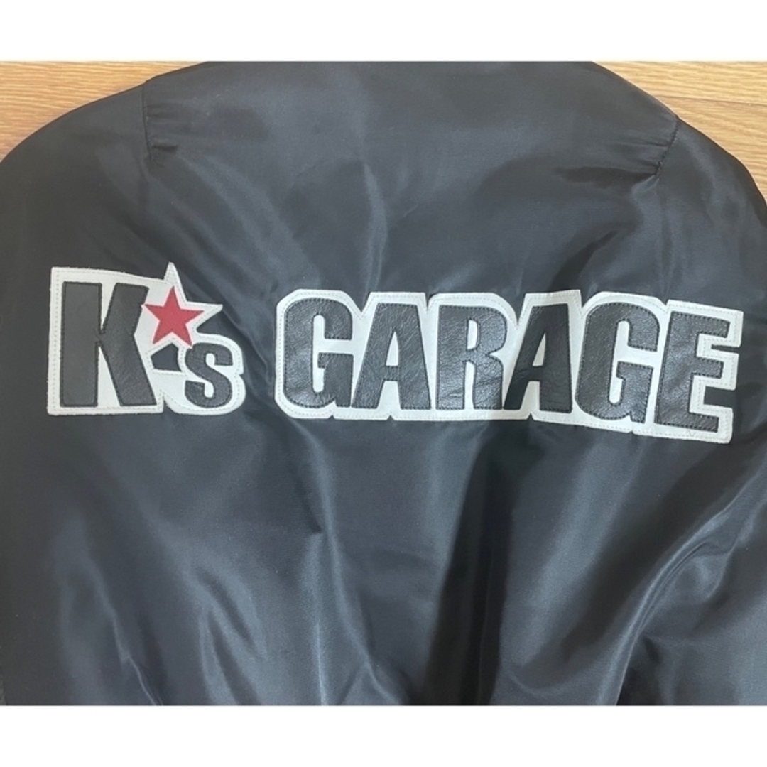 M★岩城滉一☆MA1★K′s GAME☆K′s Garage★レザージャケット