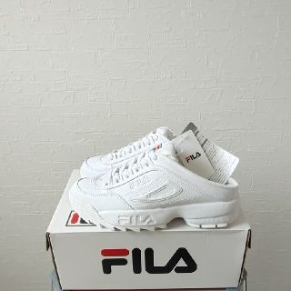 フィラ(FILA)の【新品】FILA DISRUPTOR 2 MULE スリッポン(スニーカー)