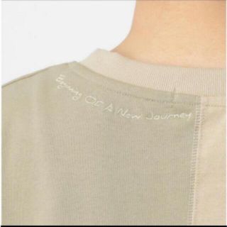 スタディオクリップ(STUDIO CLIP)のstudio CLIP    手書き刺繍切り替えＴシャツ(Tシャツ(半袖/袖なし))