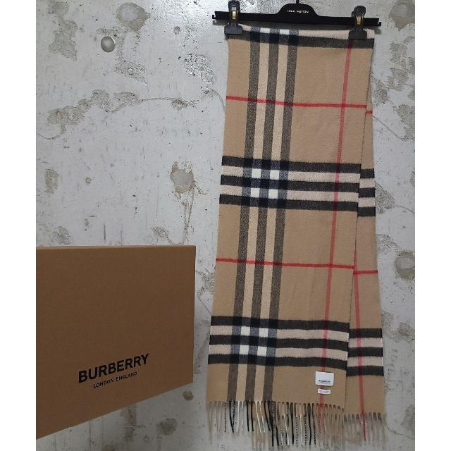 BURBERRY - BURBERRY バーバリー スコットランド製 ノバチェック マフラー 大判の通販 by ❀お願いします❀｜バーバリーならラクマ