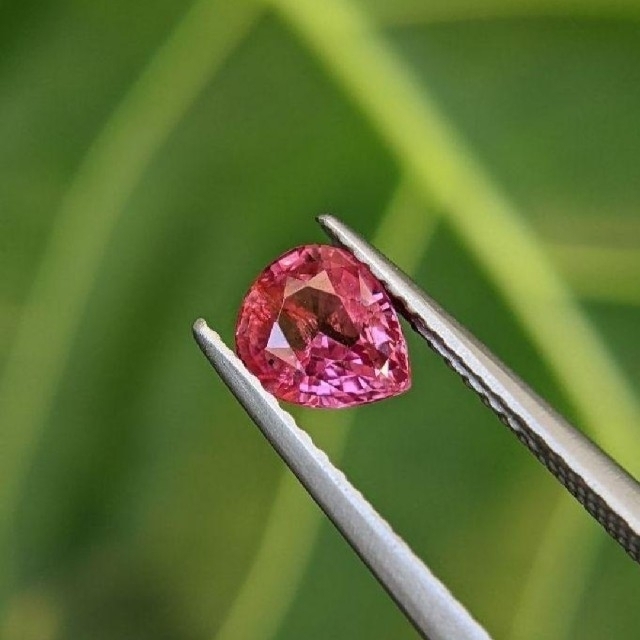 非加熱 0.91ct The Lotus パパラチアサファイア レディースのアクセサリー(リング(指輪))の商品写真