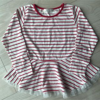 エムピーエス(MPS)のボーダーチュニック120(Tシャツ/カットソー)