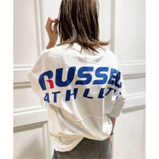 ドゥーズィエムクラス(DEUXIEME CLASSE)の【RUSSEL ATHLETICS/ ラッセル アスレティック】バックプリントT(Tシャツ(半袖/袖なし))