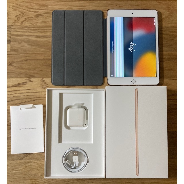 Apple iPad mini 5 64GB ゴールド Wi-Fi ジャンク品-