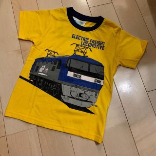 ジェイアール(JR)の新品　電車　Tシャツ 桃太郎　イエロー　120(Tシャツ/カットソー)