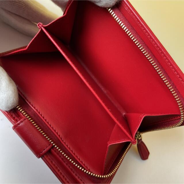新作日本製 PRADA 二つ折り財布 ヴィッテロ フェニックス プラダの通販 by プロフ必読お願いします。｜プラダならラクマ - PRADA 極美品 赤 セール