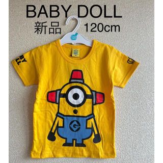 ベビードール(BABYDOLL)の【新品・未使用】BABYDOLL  ミニオン　半袖Tシャツ　⑧(Tシャツ/カットソー)