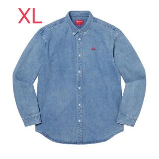 シュプリーム(Supreme)のSupreme Small Box Shirt "Denim"(Tシャツ(長袖/七分))