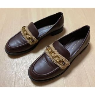 チャールズアンドキース(Charles and Keith)のチャールズ&キース　ローファー 36サイズ【美品】(ローファー/革靴)