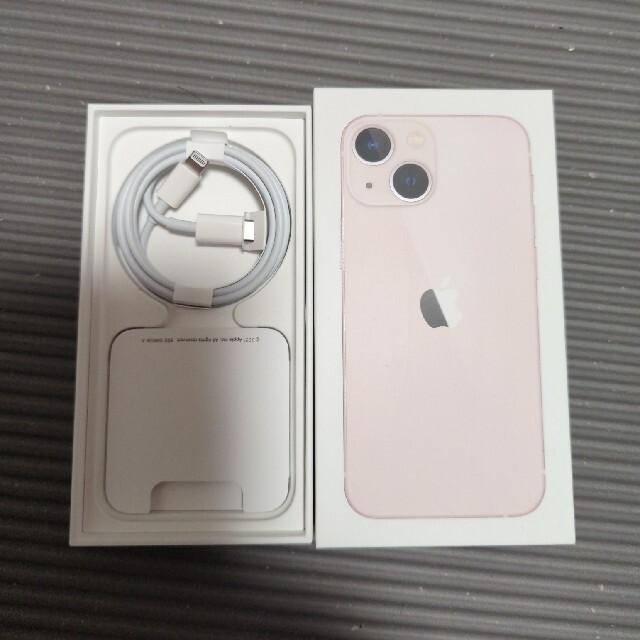 iphone13 mimi 128GB SB Pink Simロック無