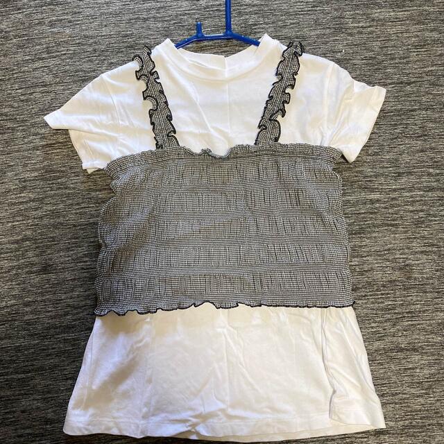 半袖tシャツ キッズ/ベビー/マタニティのキッズ服女の子用(90cm~)(Tシャツ/カットソー)の商品写真