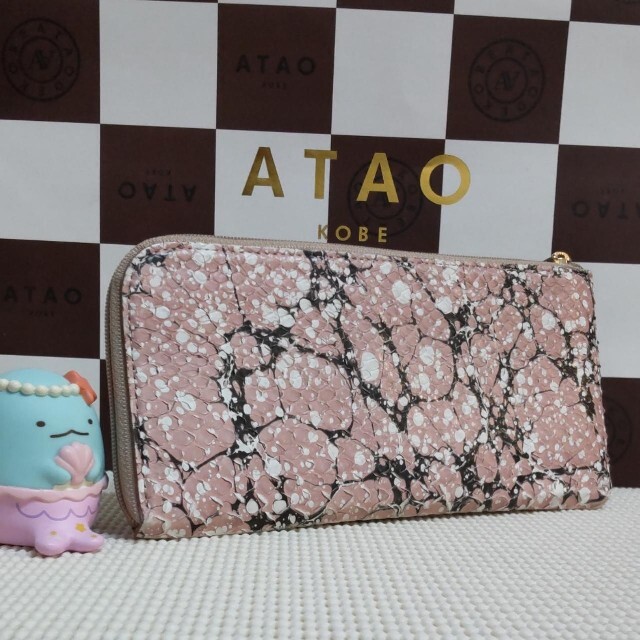 ATAO(アタオ)の《良品》アタオ　リモパイソンギャラクシー　舞桜(ピンク/グレー) レディースのファッション小物(財布)の商品写真