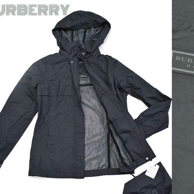 BURBERRY(バーバリー)のバーバリー■未使用　バックロゴナイロンジャケット スプリングコート　ジャンパー レディースのジャケット/アウター(ナイロンジャケット)の商品写真